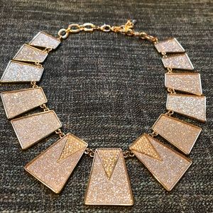 ABS Allen Schwartz Art Deco Statement Necklace